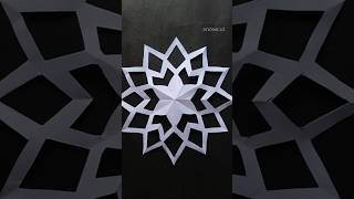 Easy Beautiful Paper Snowflake Paper Snowflake Making