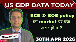 US GDP data impact|ECB Policy|BOE policy|China manufacturing PMI|Nifty|Sensex|Why market falls today