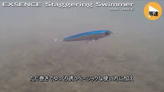 エクスセンス スタッガリングスイマー 100s 125s Ar C ルアー 用品 製品情報 シマノ Shimano