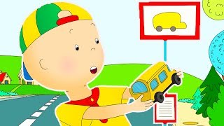 Ruca em português | Ruca Espera pelo Ônibus Escolar | Caillou Episódio Completo | NOVO thumbnail