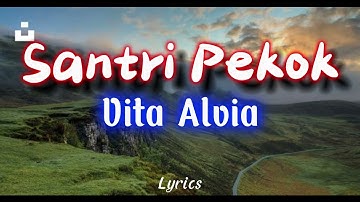 Vita Alvia - Santri Pekok | Dj Remix (Video Lirik)