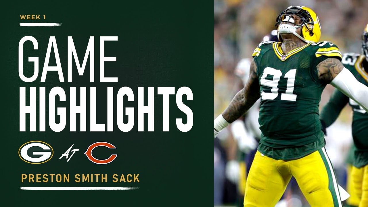 Game Highlight - Preston Smith Sack | Packers at Bears - Week 1 | GM Takeover Series | Season 1