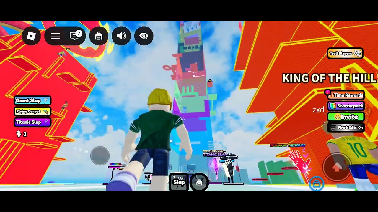 Playing phonk tower 🗼 67 sub