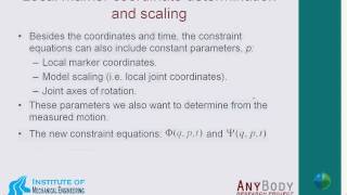 [Webcast] Kinematic Analysis of Over-determinate Systems
