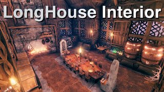 Valheim LongHouse interior