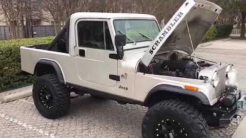 1981 Jeep CJ8 Scrambler LS V8 Swapped - Start-Up
