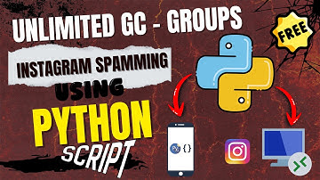 Python Unlimited Gc - Group Spamming ( Instagram )
