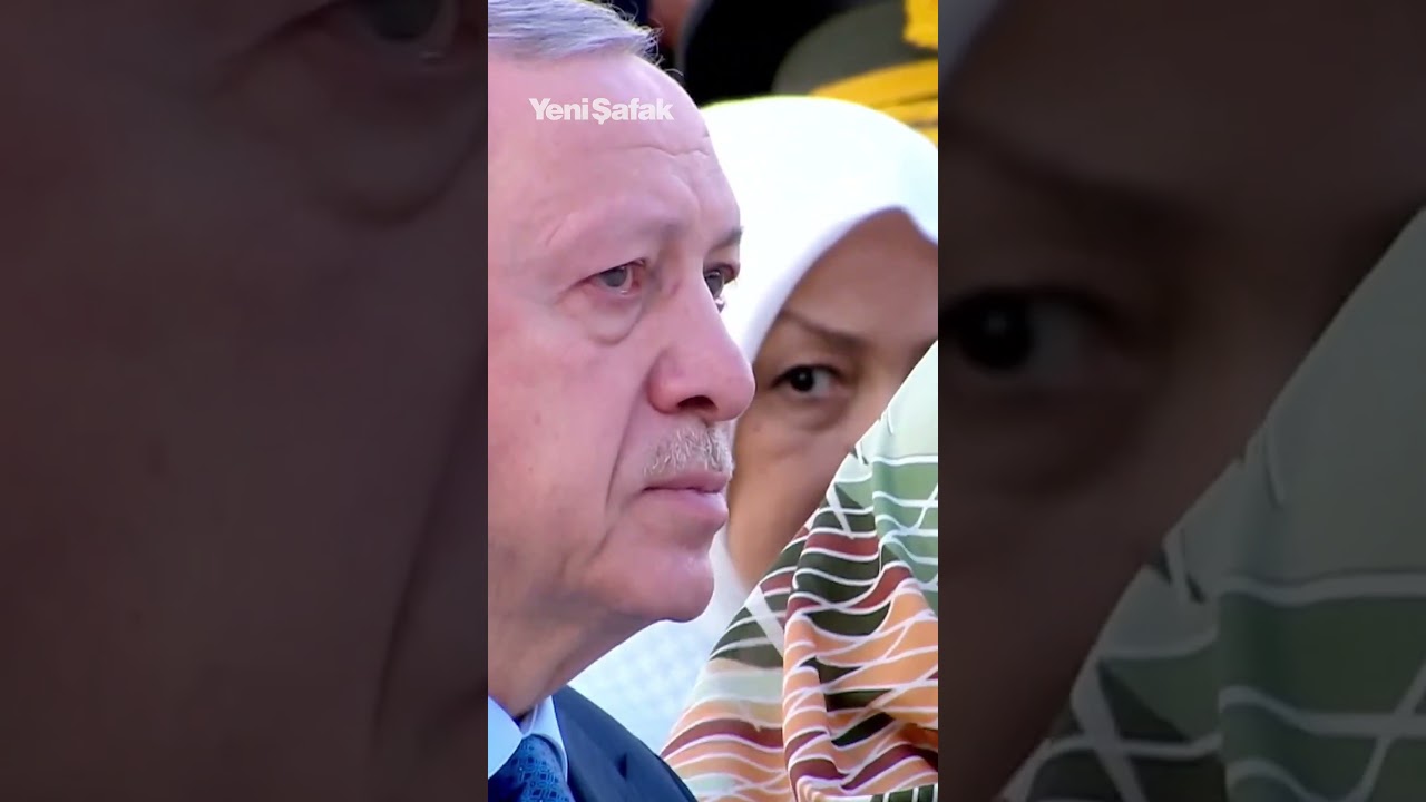 15 Temmuz şehitlerimizi görünce dayanamadı