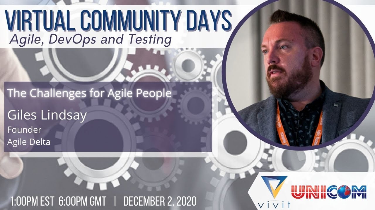 Giles Lindsay VCD Session Sneak Peek: The Challenges for Agile People