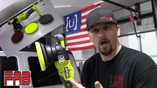 Brand New Ryobi 18V Dual Action Polisher! Let's See What It Can Do!