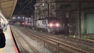 EF210-166 5060レ （西濃カンガルーライナー ）大船駅通過シーン