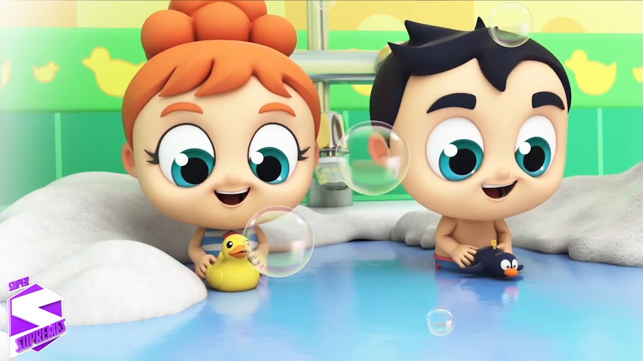 Bath Time Song Sing Along Song For Children Songs For Babies