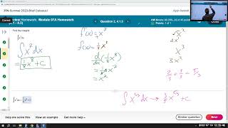 Mastering Integrals: Week 7 Homework in Brief Calculus with Pearson