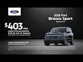Ford Bronco Sport 05/03/2026 7348557