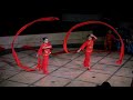 Chinese ribbon dance at concordian international school
