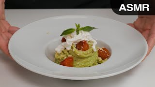 Asmr Spaghetti Al Pesto Di Zucchine, Stracciatella E Pomodorini Confit No Talking
