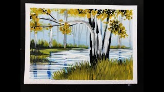 beginners colour poster painting