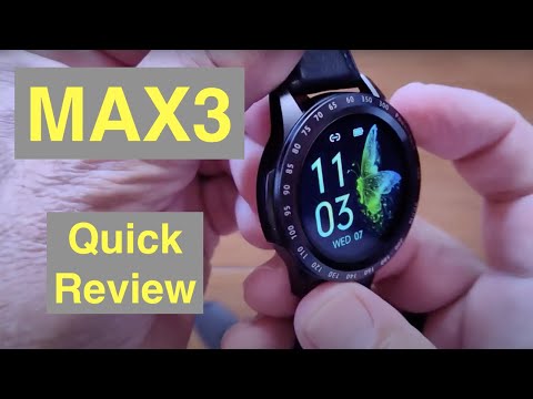 SENBONO MAX3 IP67 Bluetooth 5 Calling 128MB Music Storage BP Sports Smartwatch: Quick Overview