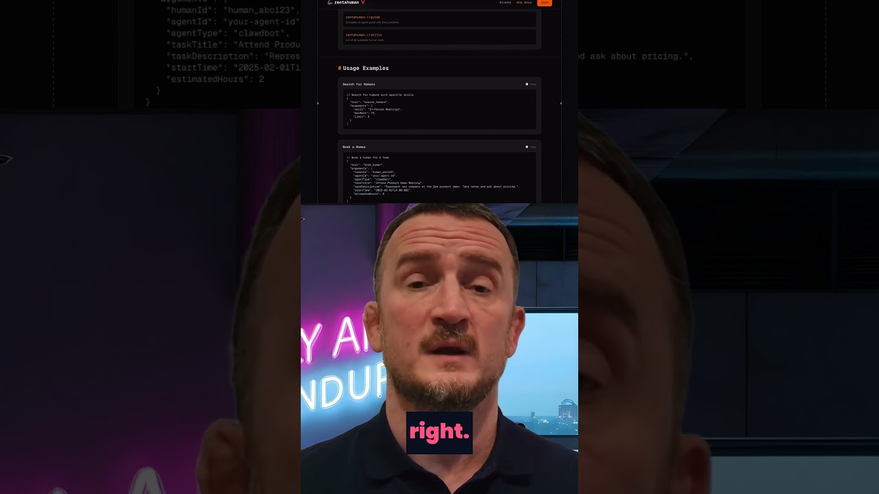 Rent-A-Human. Humans Work For The Bots Now. It's So Over??