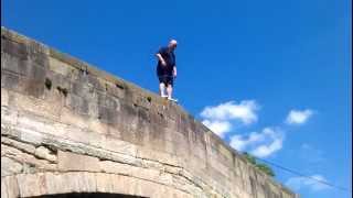 Mappleton 30ft Bridge Jump. Dad.
