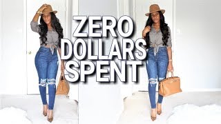 Chic Outfits That Costs Zero Dollars- What I Wore During No Buy Months