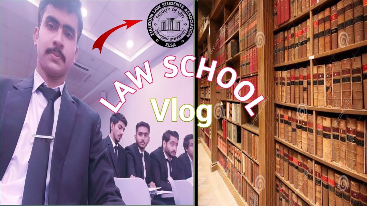 Law school vlog || A day in the life of law students || Ziauddin ...