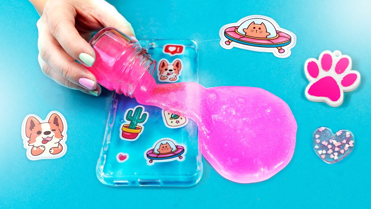 💡Como Fazer Capinha de Celular com Resina, Caneta, Vaso, chaveiros e muito mais 💗 TESTANDO IDEIAS