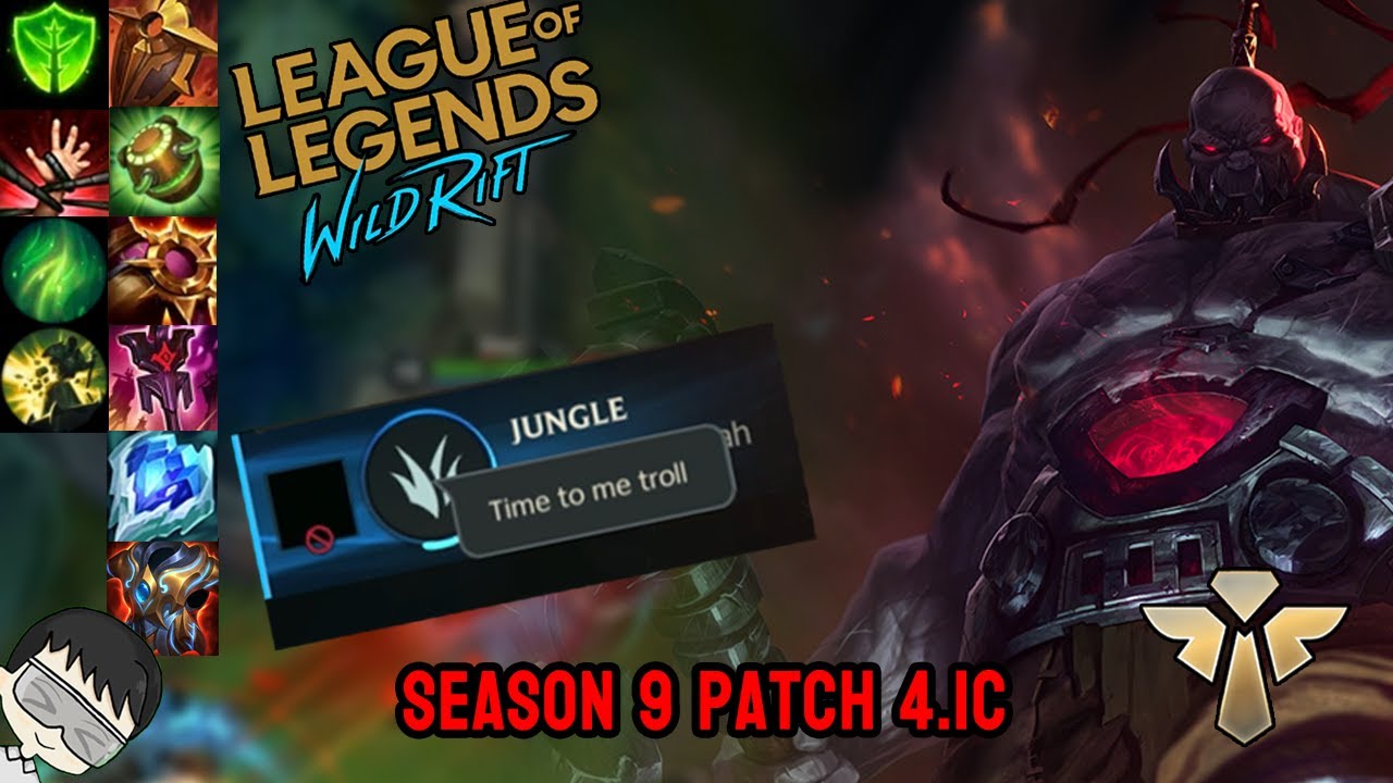 [Wild Rift] Troll team? Sion support lane domination doesn't care about ...