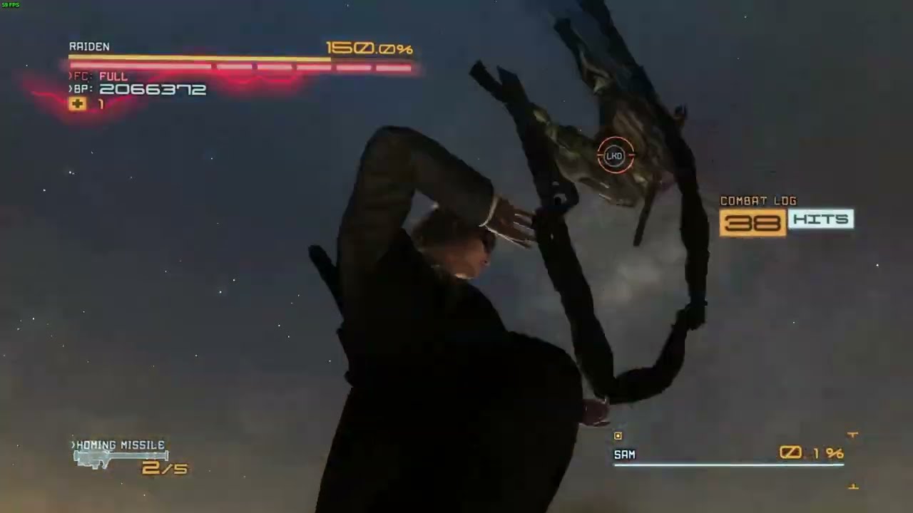 MGRR Dodge Offset Weapon Swap Combo on Sam