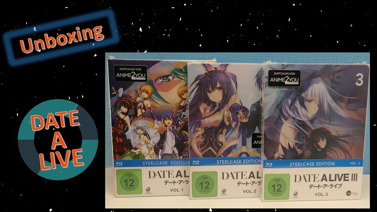 Date A Live Season 3 Blu Ray