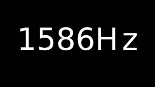 Speaker Sound Test 1586Hz