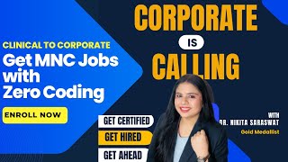 MNC IT Careers for Healthcare Students | How to Get Hired in Big Pharma, CROs, IT Firms & Earn Big screenshot 2