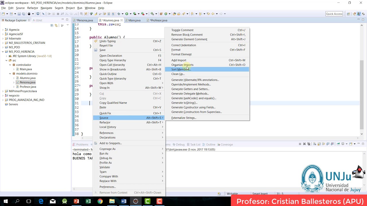 Como Usar Herencia en Java PARTE 2/2 YouTube