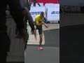 Changing shoes whilst running!
