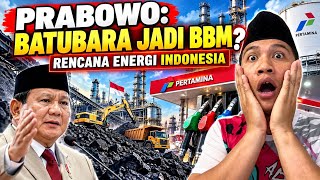 NOT WANTING TO LOSE TO MALAYSIA, PRABOWO PLANS TO TURN COAL INTO FUEL‼️