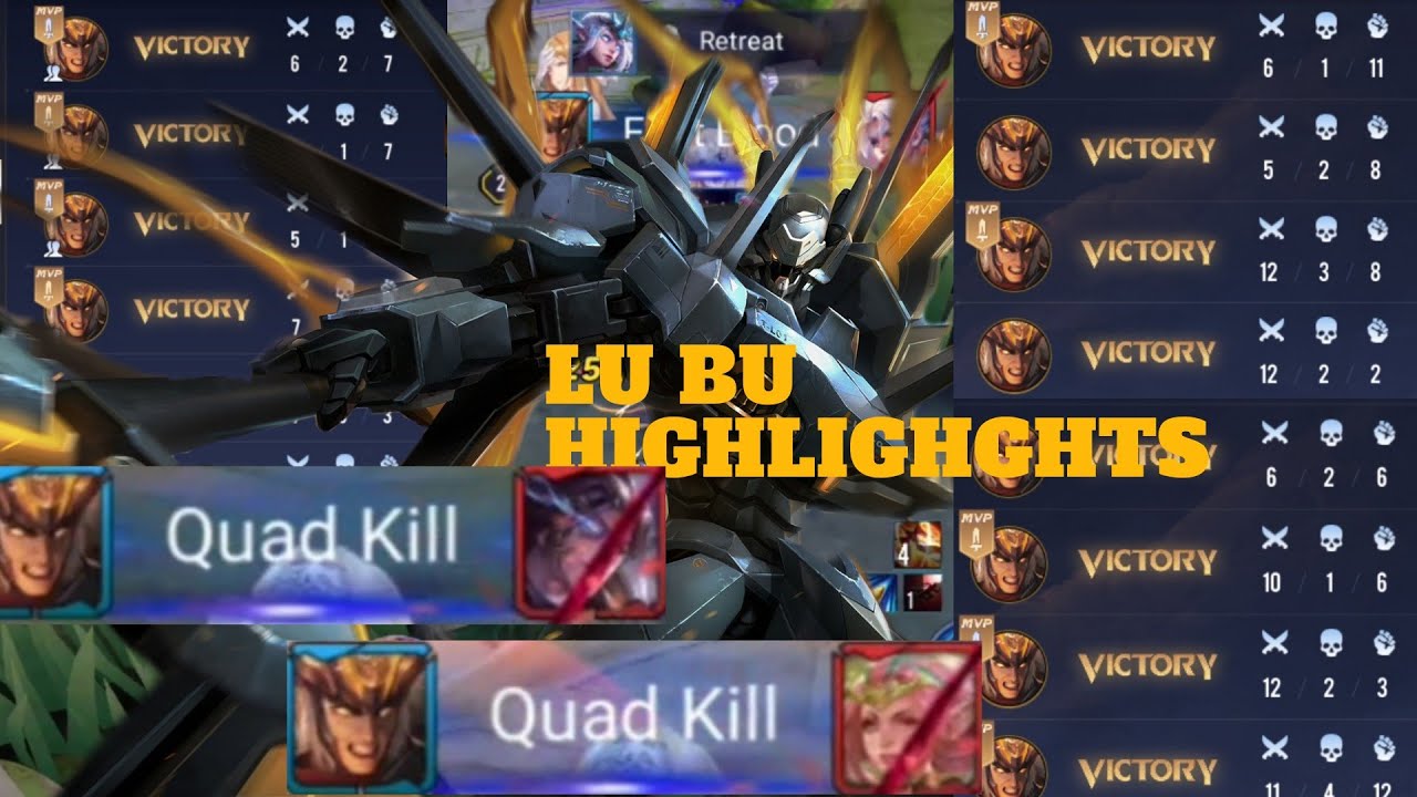 Lu Bu highlights Super Meta Hero | AoV | RoV | Lien Quân - YouTube