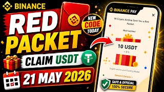 Claim Crypto USDT | Red Packet Code in Binance Today | 21 May New Red Packet Crypto Box Binance