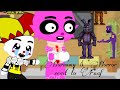 Harmony &amp; Horror react to Fnaf (fnaf vr song + jumpscare)