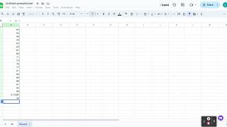 Google Sheets - MMMR