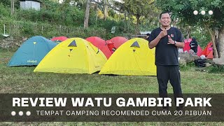 Review Watu Gambir Park di Karanganyar - Tempat Camping Recomended Cuma 20 Ribuan - Juni 2024
