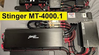 Stinger audio MT-4000.1 mono block amp unboxing and review
