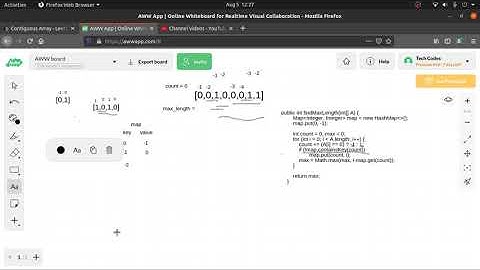 Contiguous Array | Microsoft, Google, Facebook interview question | Leetcode 525