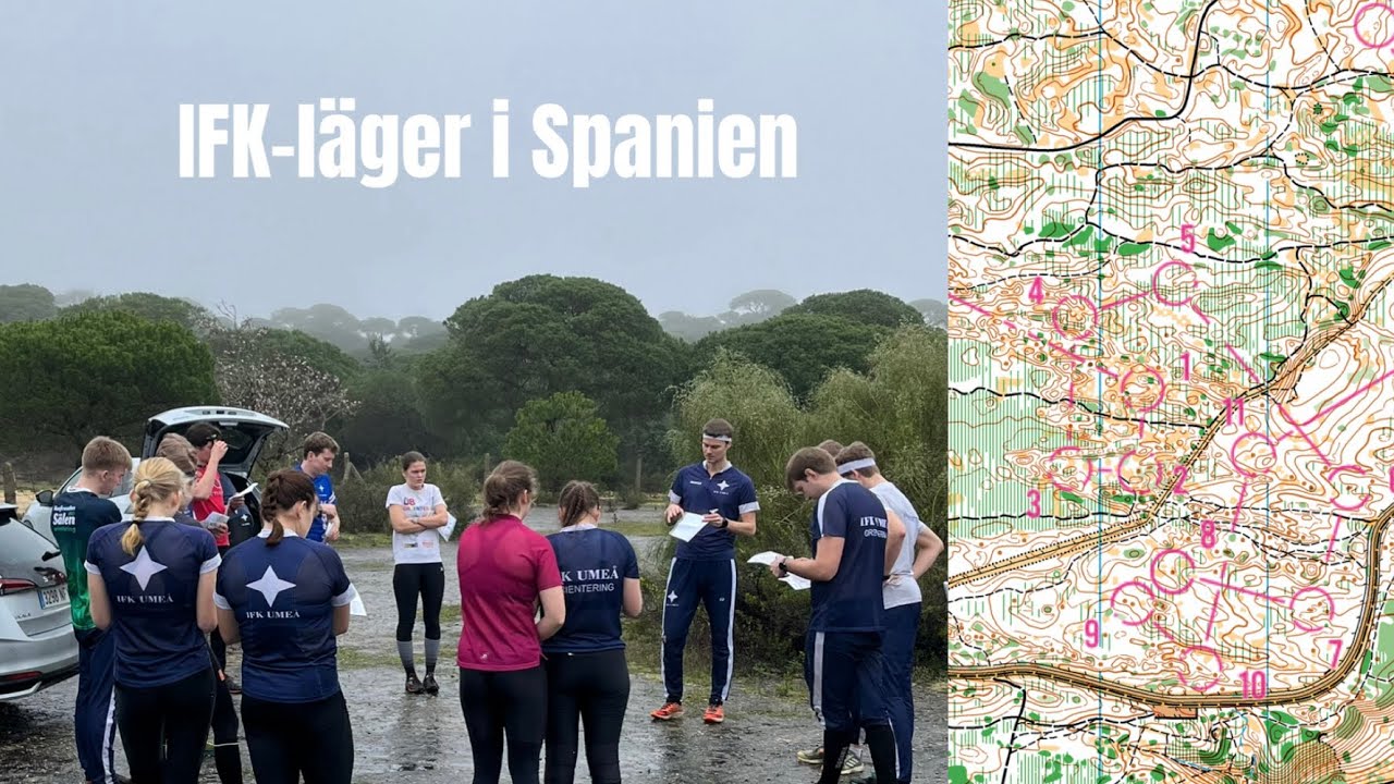 Orientering i Barbate, Spanien