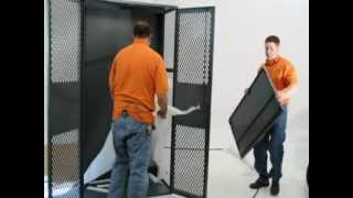 DeBourgh Up-folding Storage Cabinet - Nomad Assembly