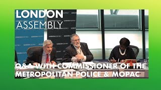 Q&A with Commissioner of the Metropolitan Police & MOPAC 05/02/2020