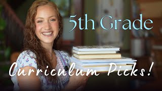 Our 5th Grade Curriculum Picks | What We're Using This Year