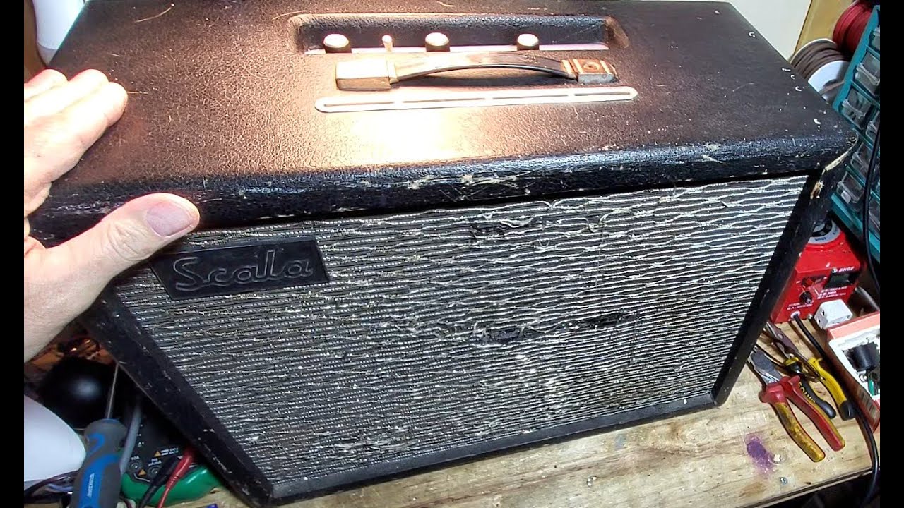Dallas Scala !960s Tube Guitar Amplifier Gets Some Mods YouTube