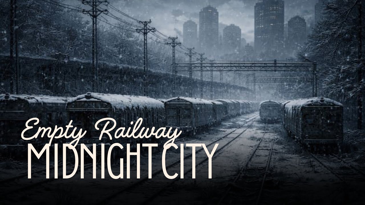 Relax and Chill | Lofi Blues Music | Train Yard Blues Broadcast from Midnight City