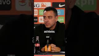 Xavi SHUTS DOWN question on Infantino ❌