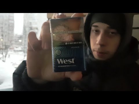 Обзор сигарет West Rich Blue Streamtec:Filter (хорошие, курибельные сиги)